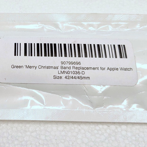 NWT Epic Deals | Green 'Merry Christmas' Band Replacement for Apple Watch - Picture 8 of 8